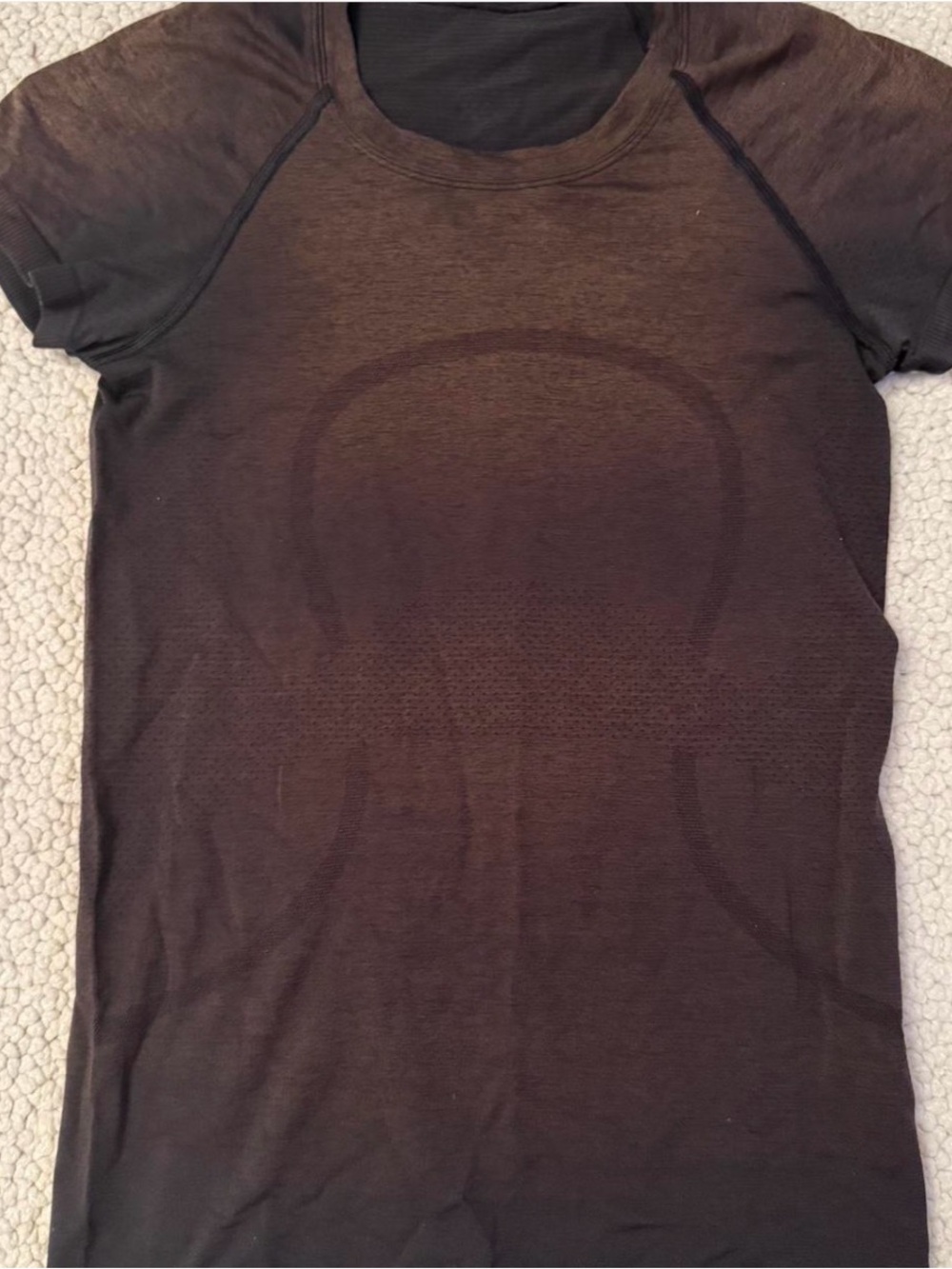 Lululemon 3-Piece Brown Activewear Set Define Hoodie, Flare Pants & Swiftly Tee! - Picture 6 of 10